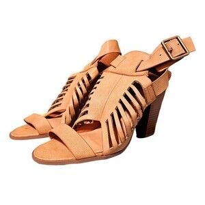 NWT Rue 21 Etc Women's Brown Open Toe with 4" Heels Shoes Size M 7/8 NEW
